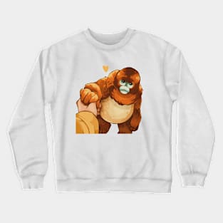 hold his hand Crewneck Sweatshirt